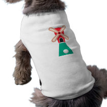 miniature golf windmill pet tshirt