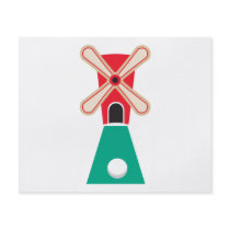 miniature golf windmill flyer
