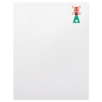 miniature golf windmill personalized letterhead