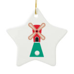 miniature golf windmill christmas tree ornaments
