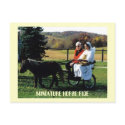 MINIATURE HORSE RIDE postcards by KABSANNIE MINIATURE HORSE RIDE postcards