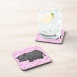 Miniature Pig Love Drink Coasters