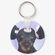 Miniature Pincher 2 keychains by cindylu5 Miniature Pincher 2 keychains