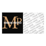 Miniature Pinscher Breed Monogram Picture Card