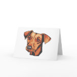 Miniature Pinscher Card