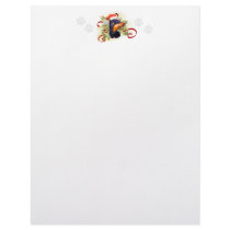Miniature Pinscher Christmas Letterhead