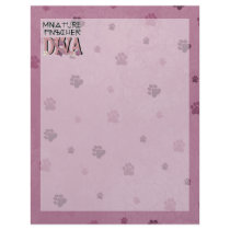 Miniature Pinscher DIVA Letterhead Design