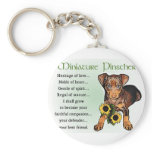 Miniature Pinscher Gifts Keychains