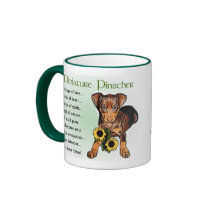Miniature Pinscher Gifts mugs by DogsByDezign Miniature Pinscher Gifts mugs