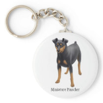 Miniature Pinscher Keychain