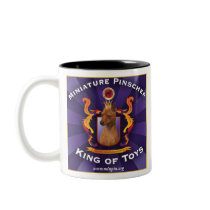 Miniature Pinscher, King of Toys Mug