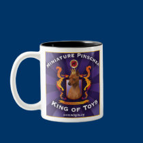 Miniature Pinscher, King of Toys mugs