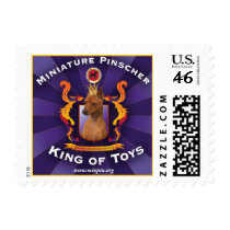 Miniature Pinscher, King of Toys Stamps