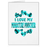 MINIATURE PINSCHER Love Card