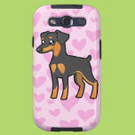 Miniature Pinscher / Manchester Terrier Love Galaxy S3 Case