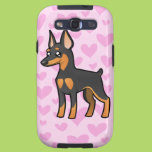 Miniature Pinscher / Manchester Terrier Love Samsung Galaxy SIII Cases