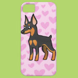 Miniature Pinscher / Manchester Terrier Love iPhone 5 Covers