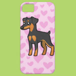 Miniature Pinscher / Manchester Terrier Love iPhone 5 Covers
