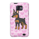 Miniature Pinscher / Manchester Terrier Love Samsung Galaxy S Cover