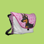 Miniature Pinscher / Manchester Terrier Love Commuter Bag