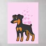 Miniature Pinscher / Manchester Terrier Love Posters