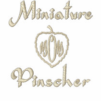 Miniature Pinscher Mom Gifts embroidered shirts by DogsByDezign Miniature Pinscher Mom Gifts embroidered shirts