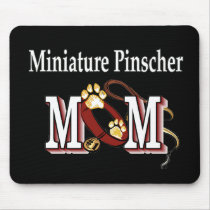 Miniature Pinscher Mom Gifts mousepads by DogsByDezign Miniature Pinscher Mom Gifts mousepads
