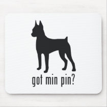 Miniature Pinscher Mousepads