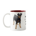 Miniature Pinscher Mug by twopurringcats Miniature Pinscher Mug