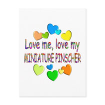 MINIATURE PINSCHER postcards