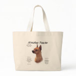 Miniature Pinscher (red) History Design bags
