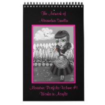 Miniature Portfolio Vol 1, Works in Acrylic calendars by cherrybones Miniature Portfolio Vol 1, Works in Acrylic calendars