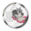 Miniature Schnauzer Art Gifts magnets by DogsByDezign Miniature Schnauzer Art Gifts magnets