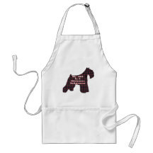 Miniature Schnauzer BFF Gifts Apron