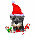 Miniature Schnauzer Weihnachtsgeschenke foto-skulpturen