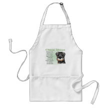 Miniature Schnauzer Gifts Apron