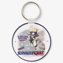 Miniature Schnauzer Gifts keychains by DogsByDezign Miniature Schnauzer Gifts keychains