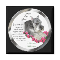 Miniature Schnauzer Gifts magnets by DogsByDezign Miniature Schnauzer Gifts magnets