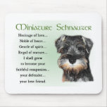 Miniature Schnauzer Gifts Mouse Mats