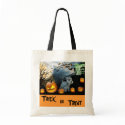 Miniature Schnauzer Halloween Tote Bag by normagolden Miniature Schnauzer Halloween Tote Bag