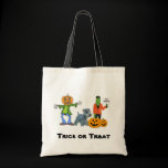 Miniature Schnauzer Halloween Tote Bag