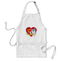 Miniature Schnauzer - I Love My Schnauzer Aprons