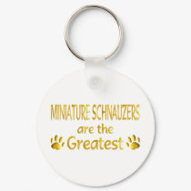 Miniature Schnauzer keychains by TLArnold4 Miniature Schnauzer keychains