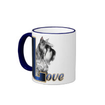 Miniature Schnauzer LOVE mugs