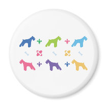 Miniature Schnauzer Refrigerator Magnet