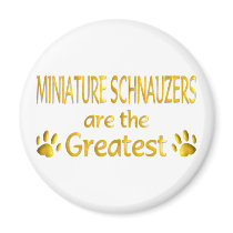 Miniature Schnauzer magnets