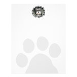 Miniature Schnauzer Photo Custom Letterhead
