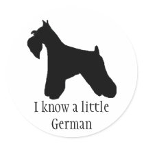 Miniature Schnauzer Sticker