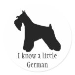 Miniature Schnauzer Sticker