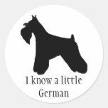 Miniature Schnauzer Sticker